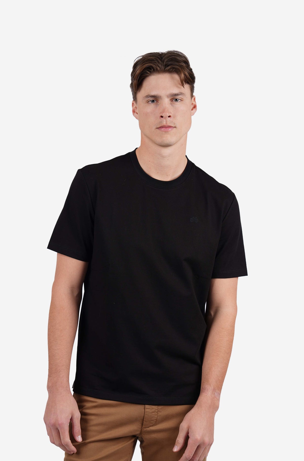 Black Crew Neck Tee Shirt