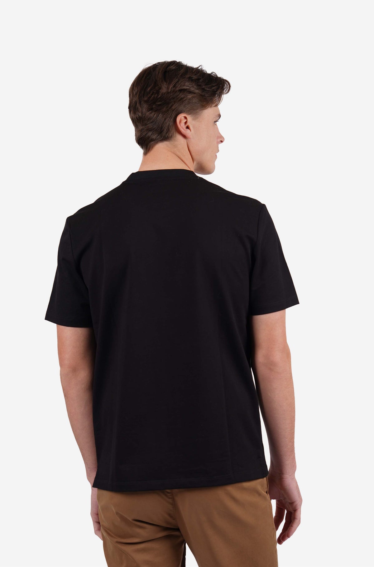 Black Crew Neck Tee Shirt