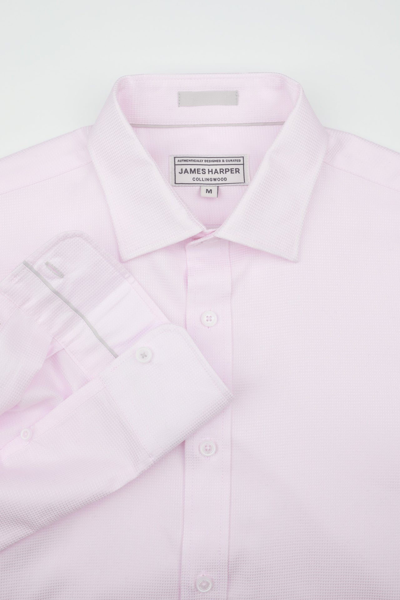 Blush Long Sleeve Waffle Shirt