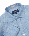 Blue Lines Cotton Linen Shirt