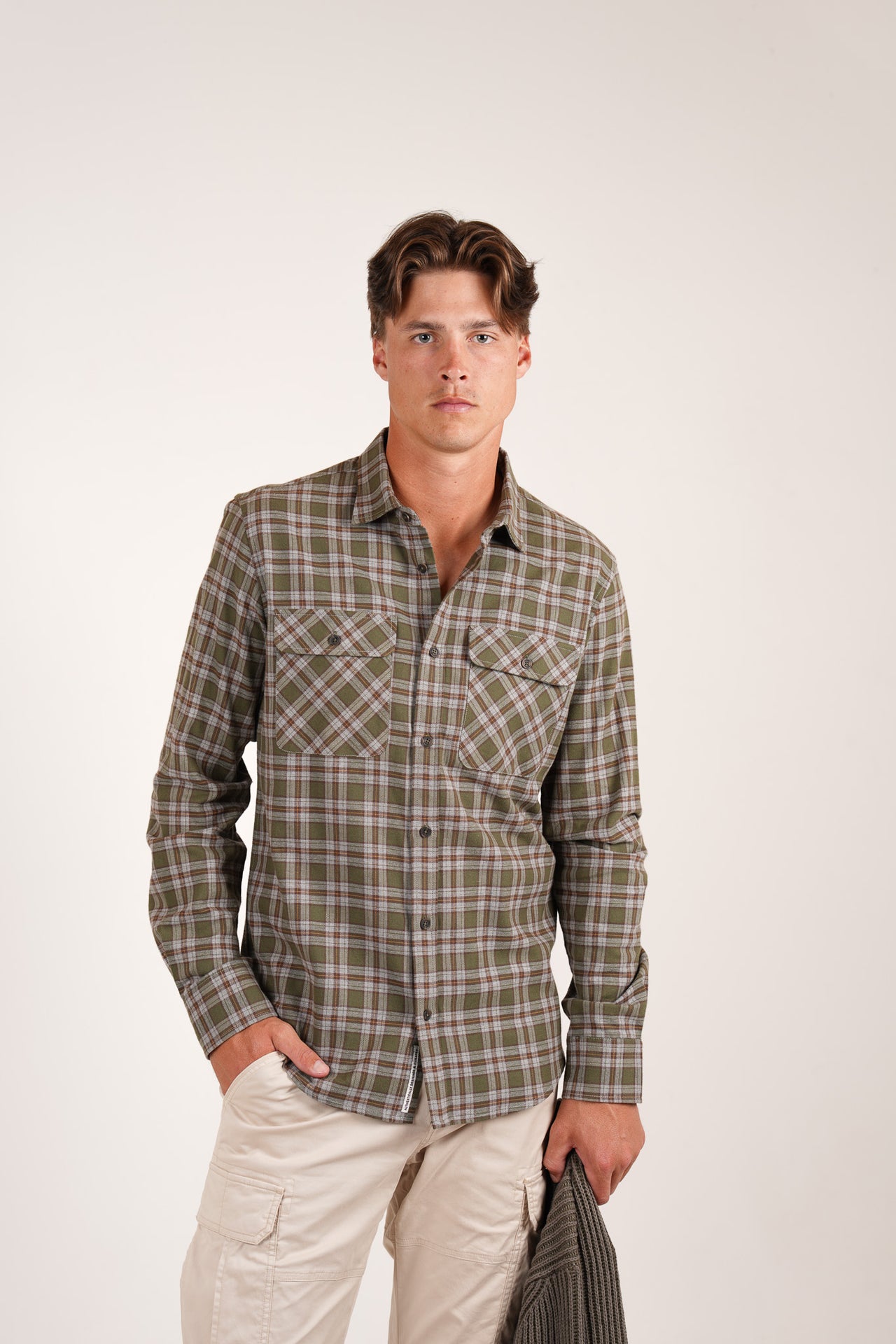 Forest Check Long Sleeve Shirt