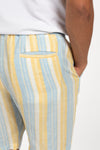 Butter Beach Stripe Linen Short