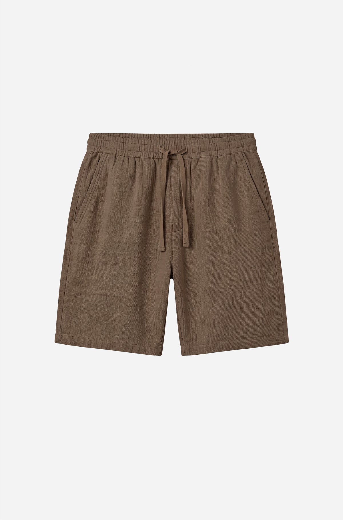 Cotton Elasticated Waist Relaxed Fit Short Olive