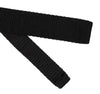 Black Texture Knitted Tie