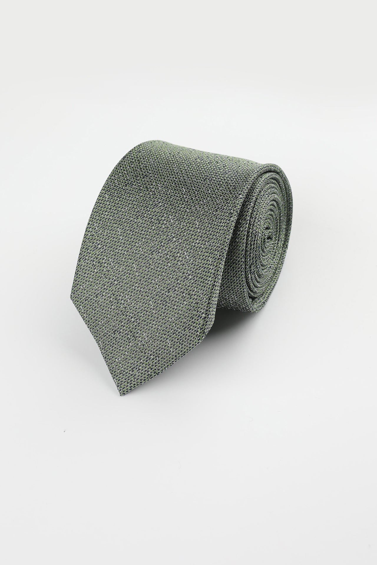 Paddock Green Silk Texture Tie