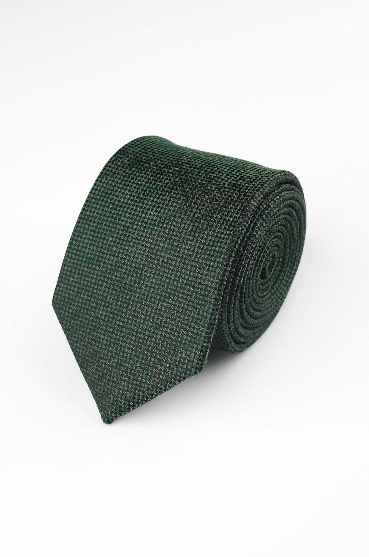 Fren Green Dot Texture Tie