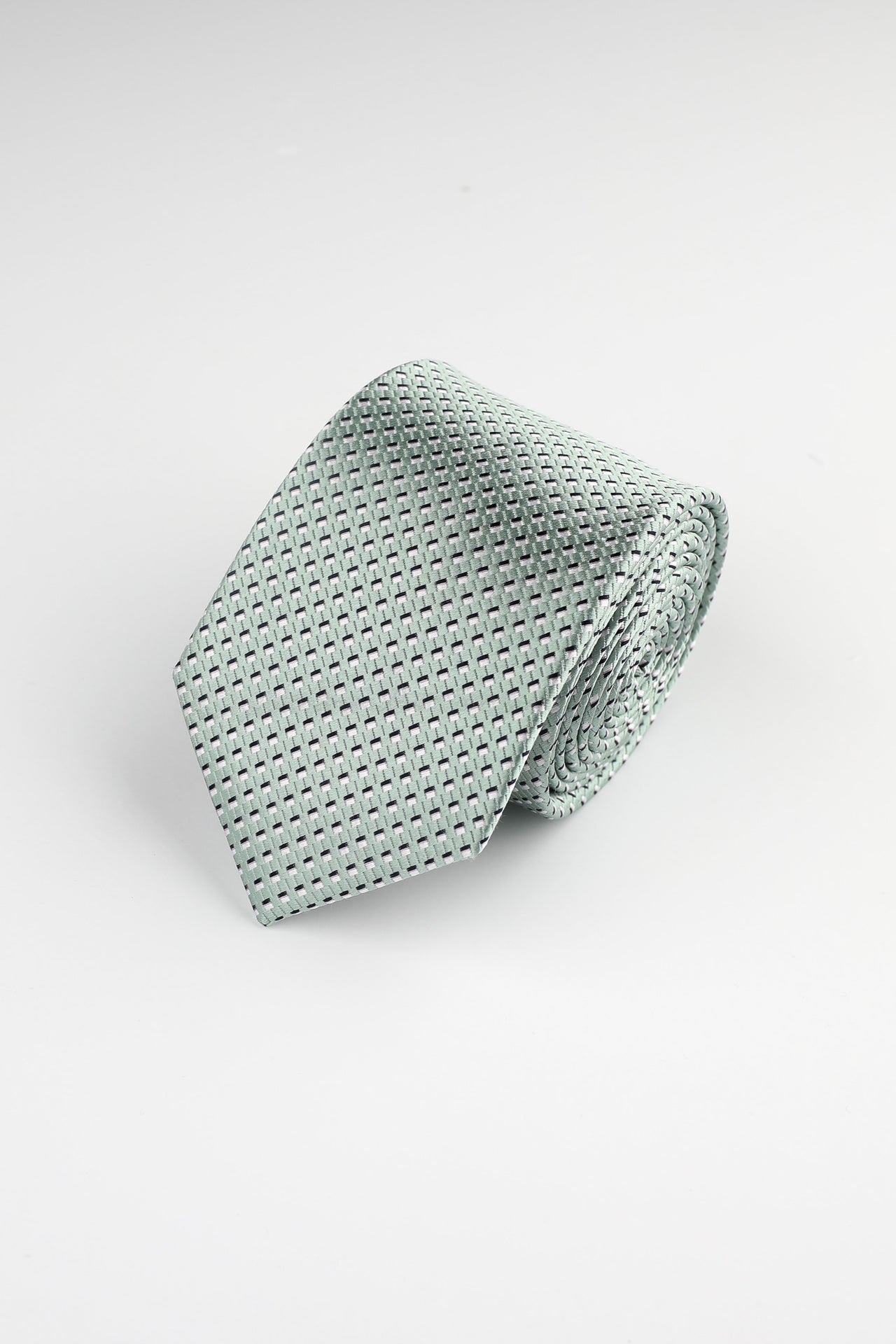 Mint Geo Square Tie