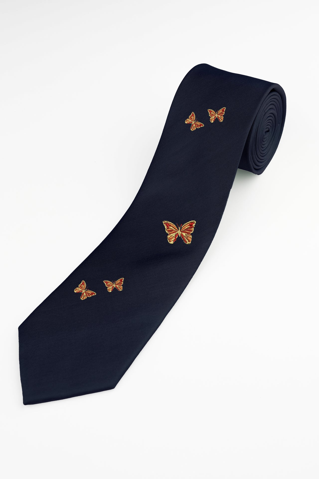 Navy Butterfly Tie