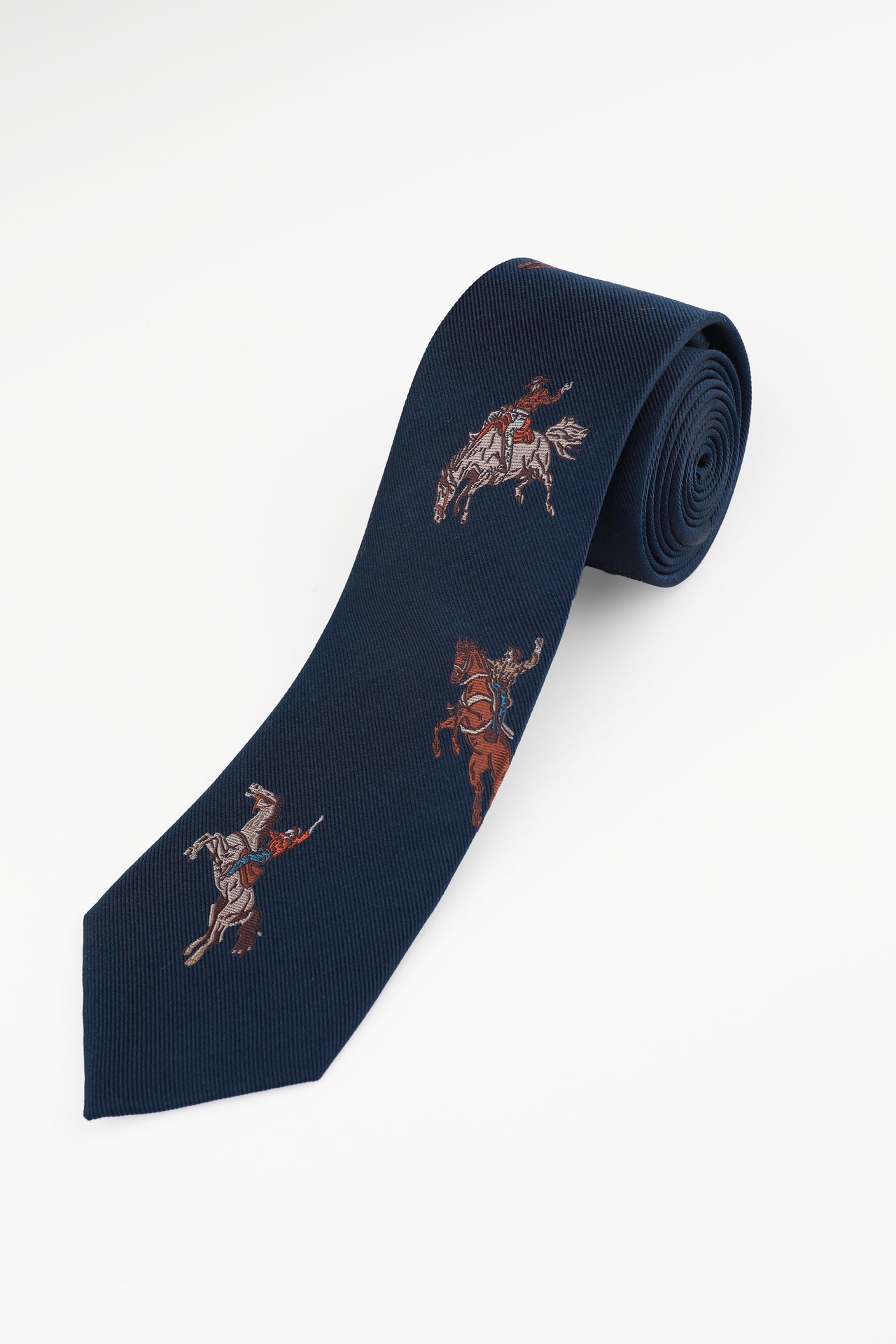 Navy Western Tie