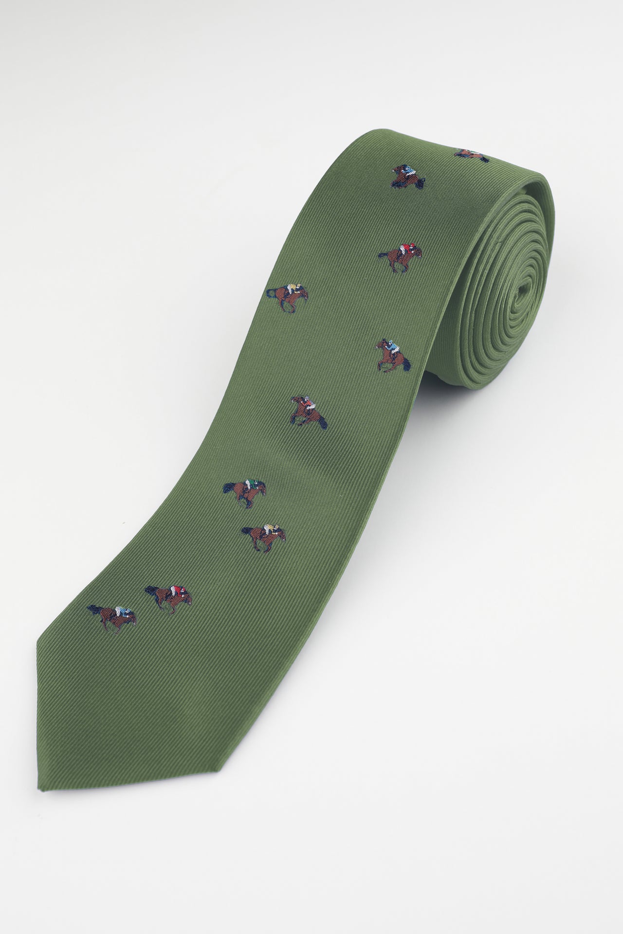 Olive Racing Tie