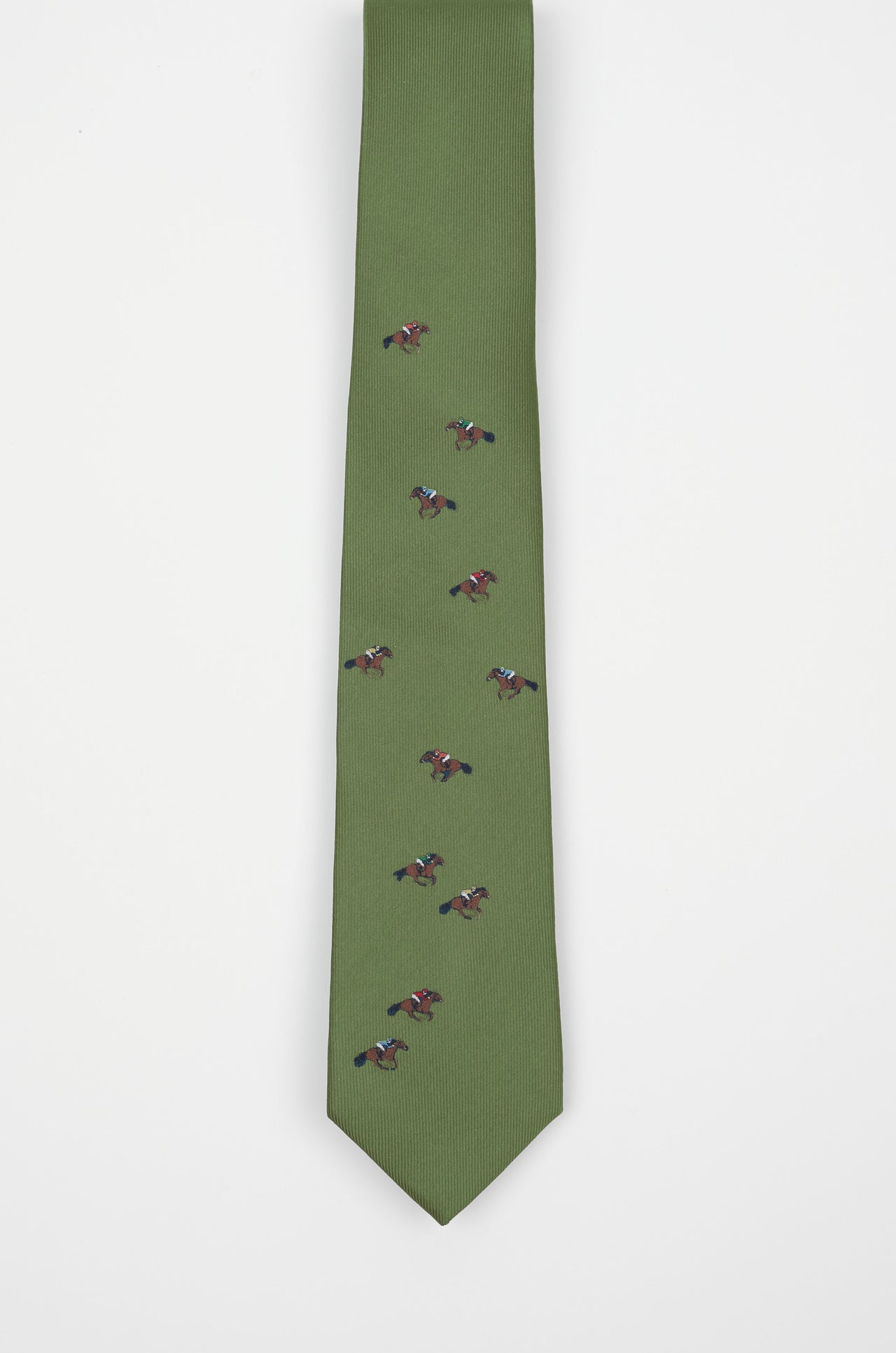 Olive Racing Tie
