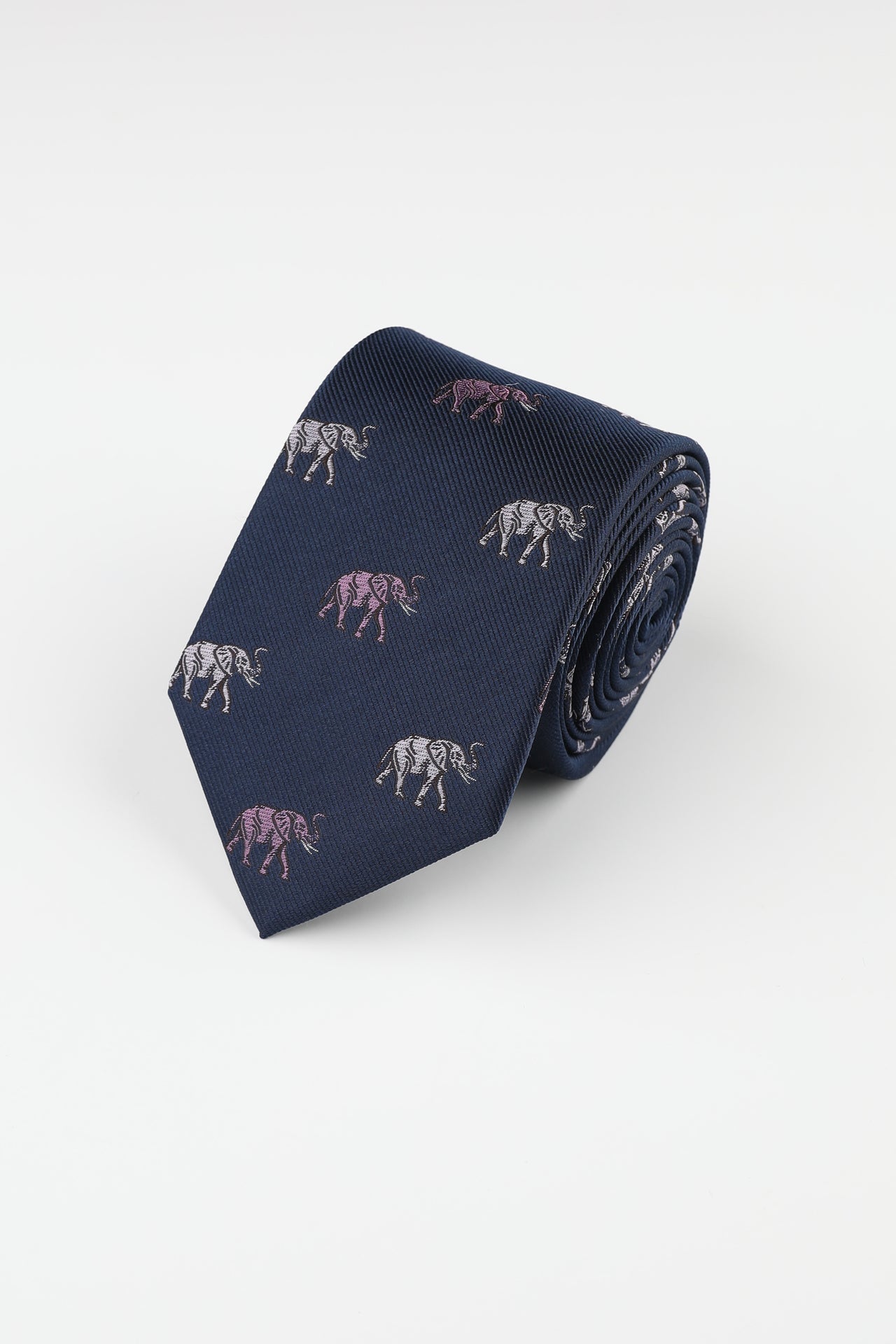 Pink Elephant Tie