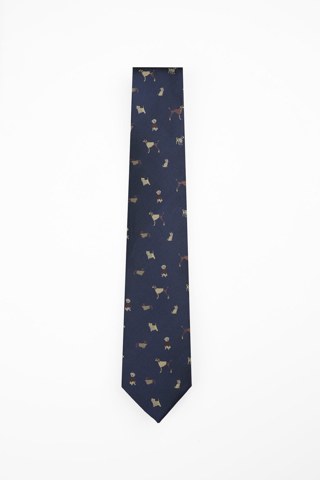 Yellow Doggy Tie