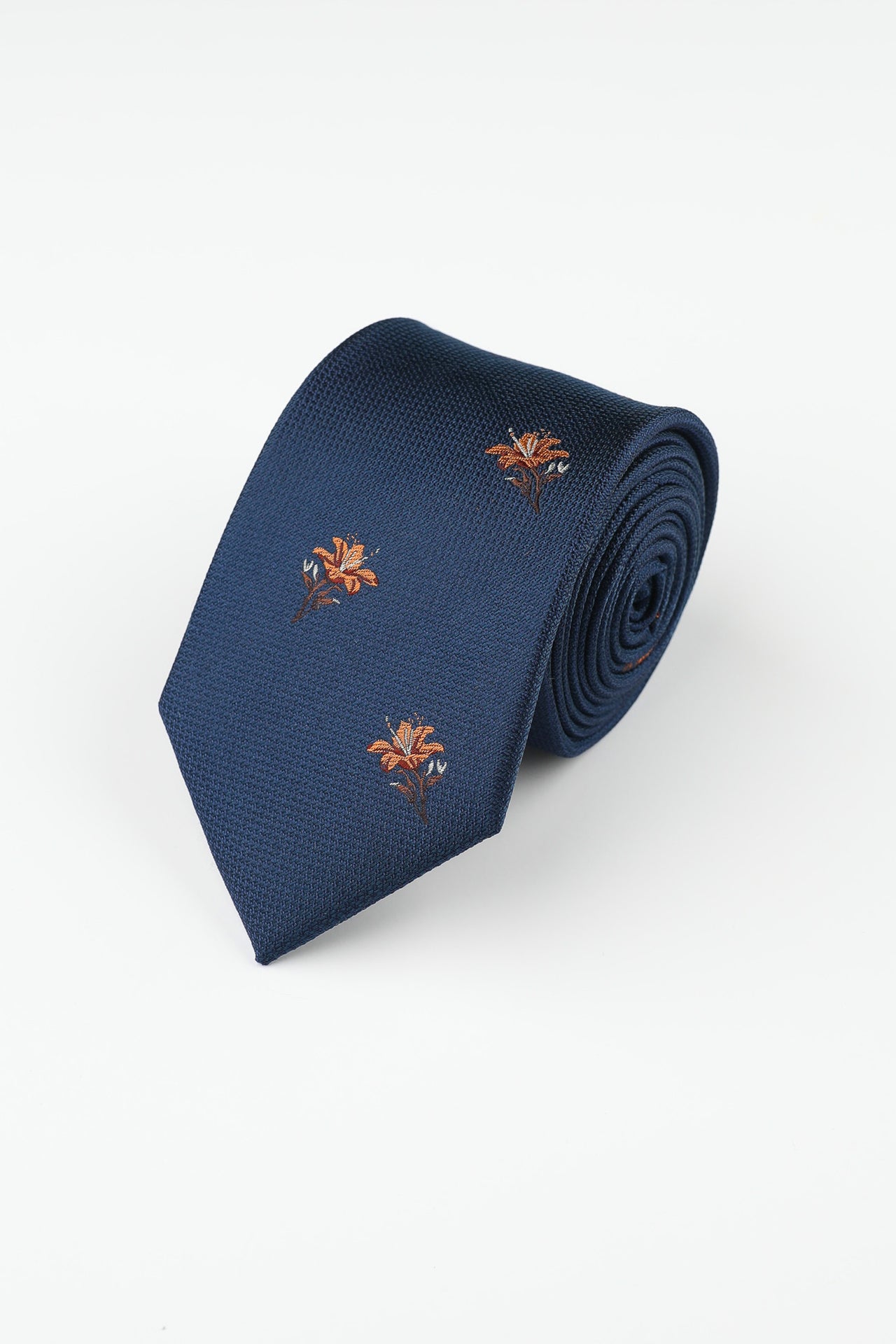 Navy Bird Tie