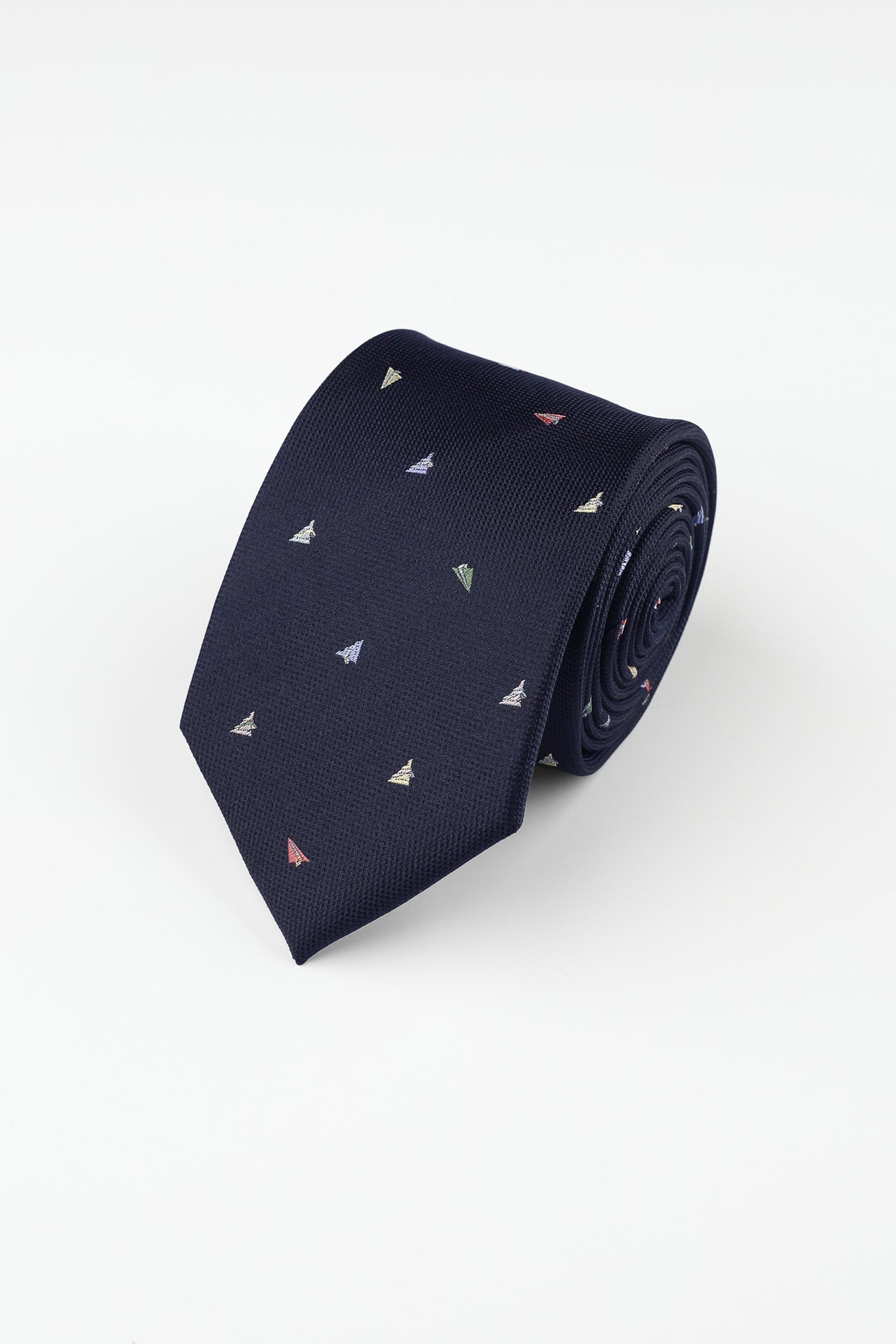 Bright Multi Paper Aeroplane Tie