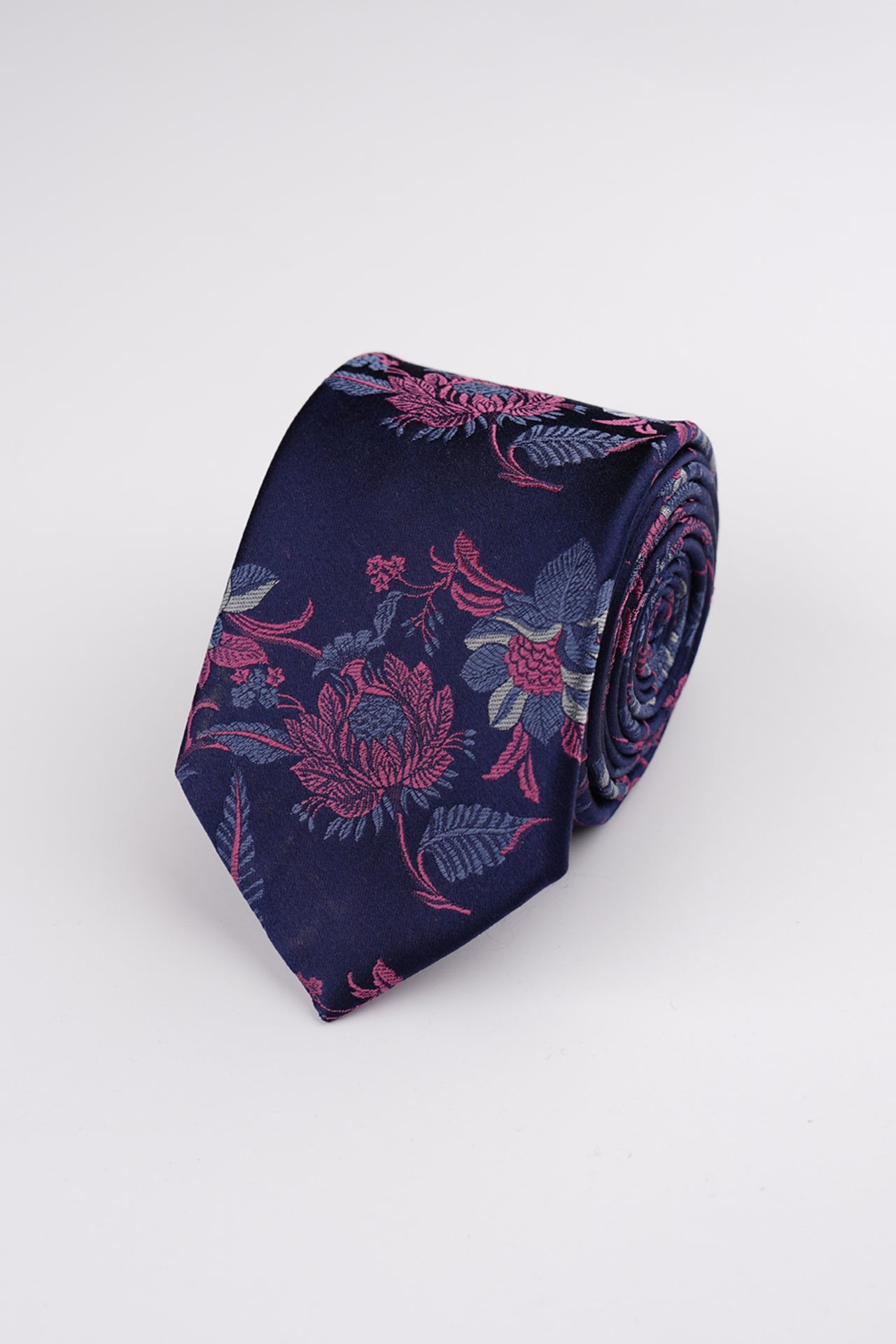 Pink Floral Bloom Tie