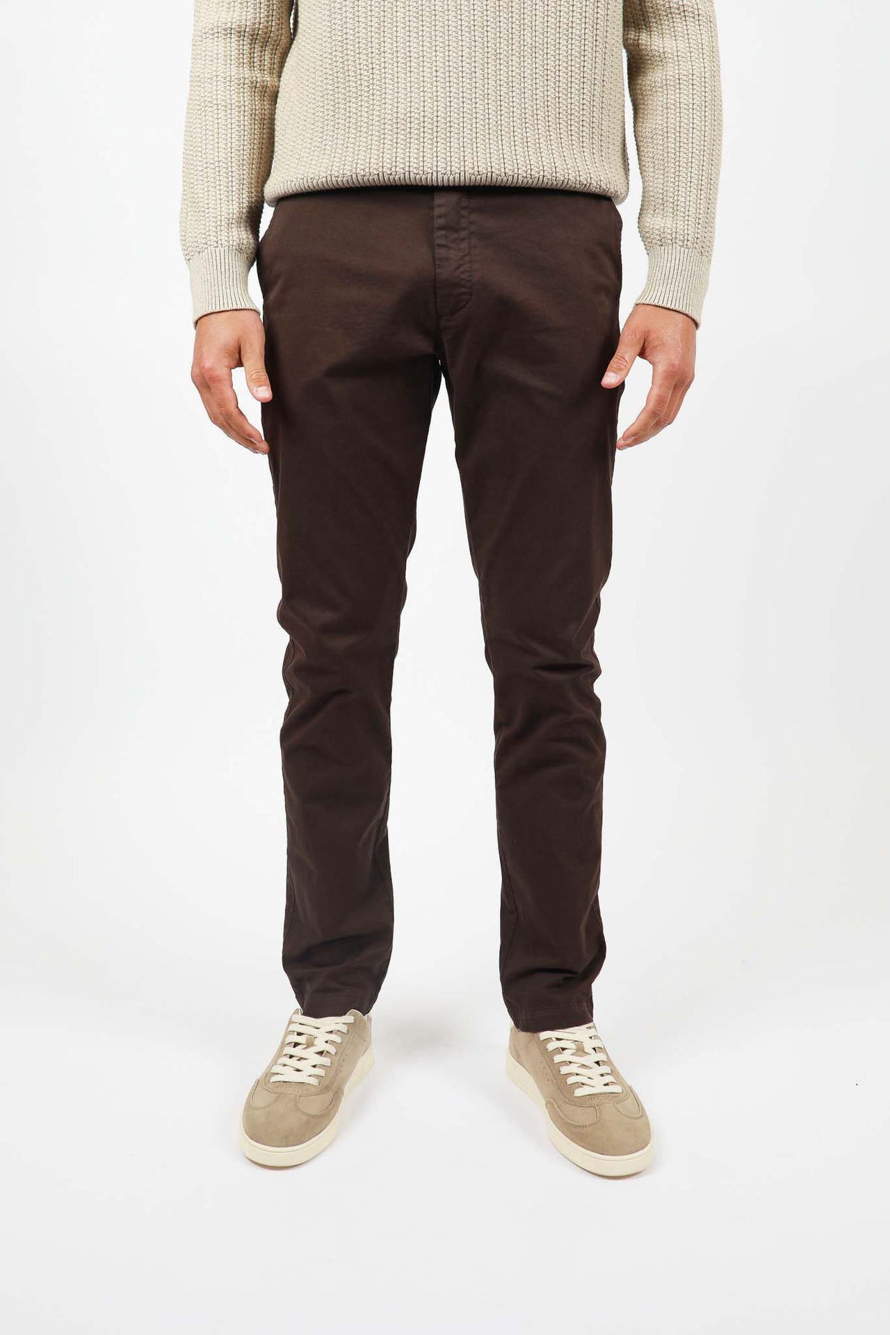 Coffee Chino Cotton Pant