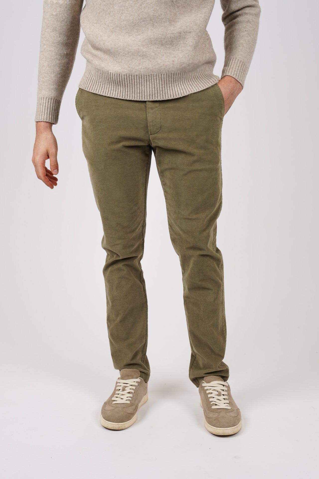 Khaki Corduroy Pant