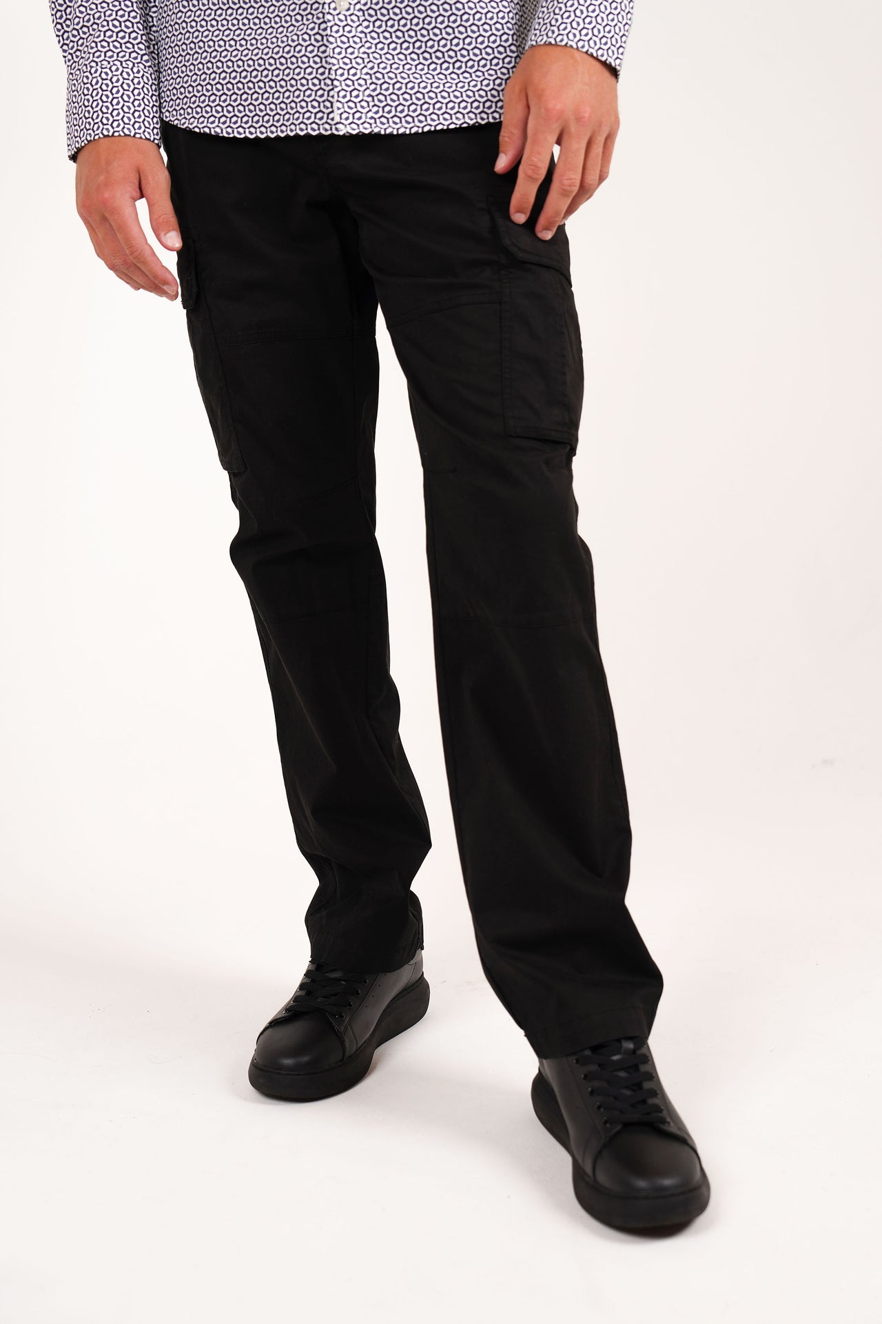 Black Cargo Pant