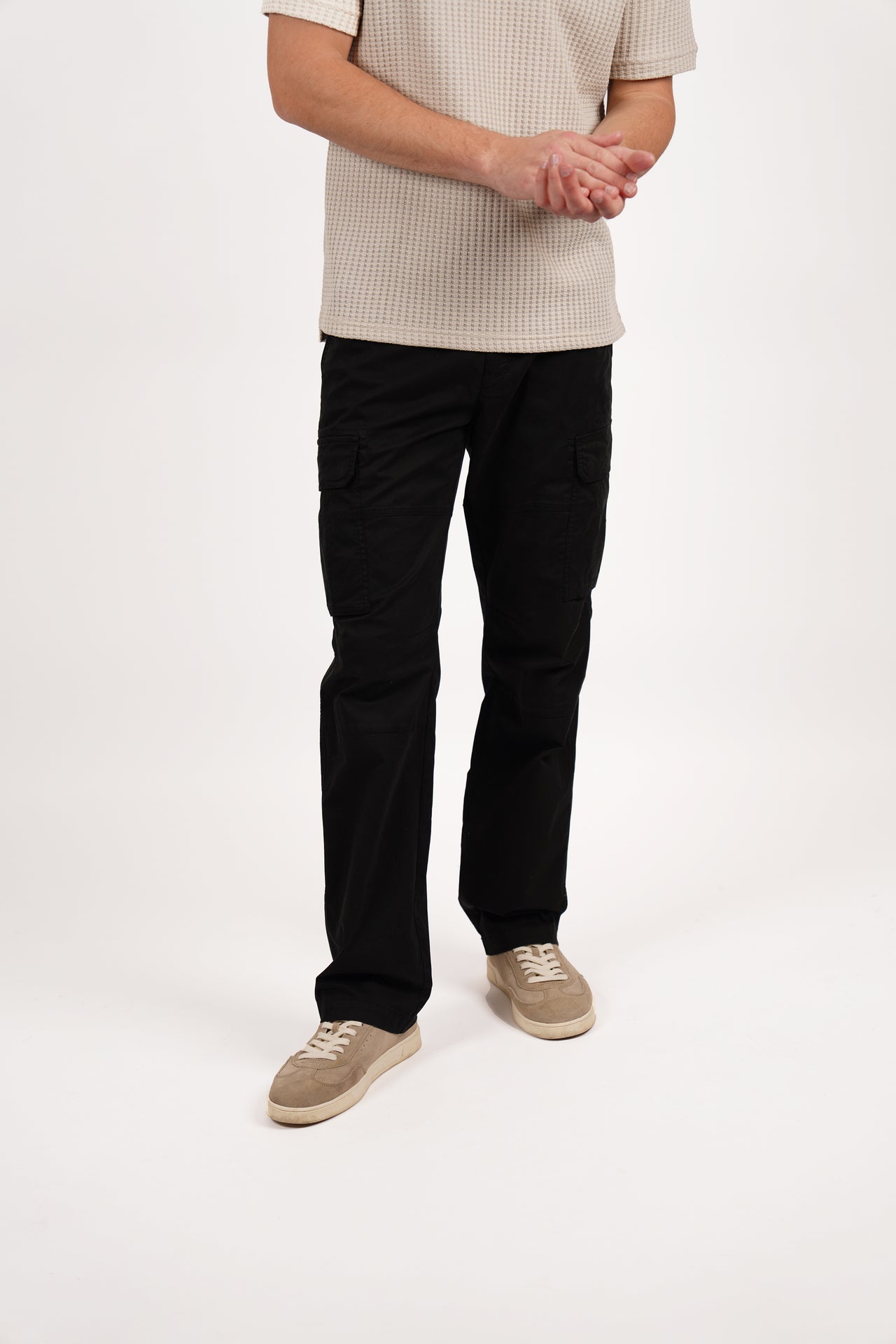 Black Cargo Pant