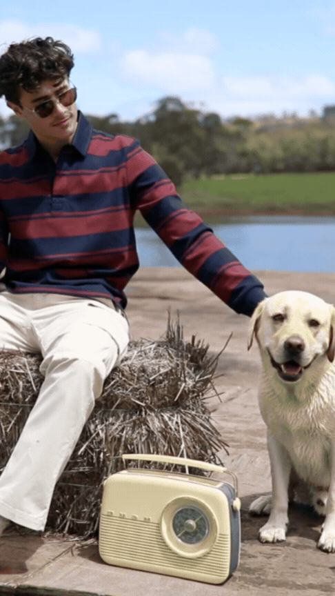 Maroon Stripe Rugby Jersey Shirt