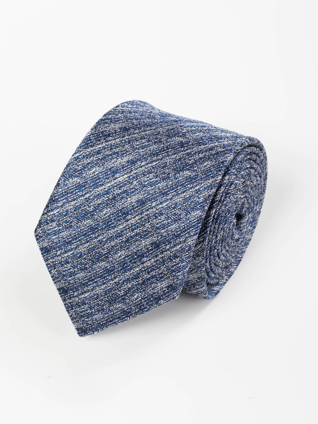 Navy Textured Tie