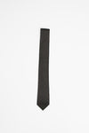 Black 6CM Texture Slim Tie