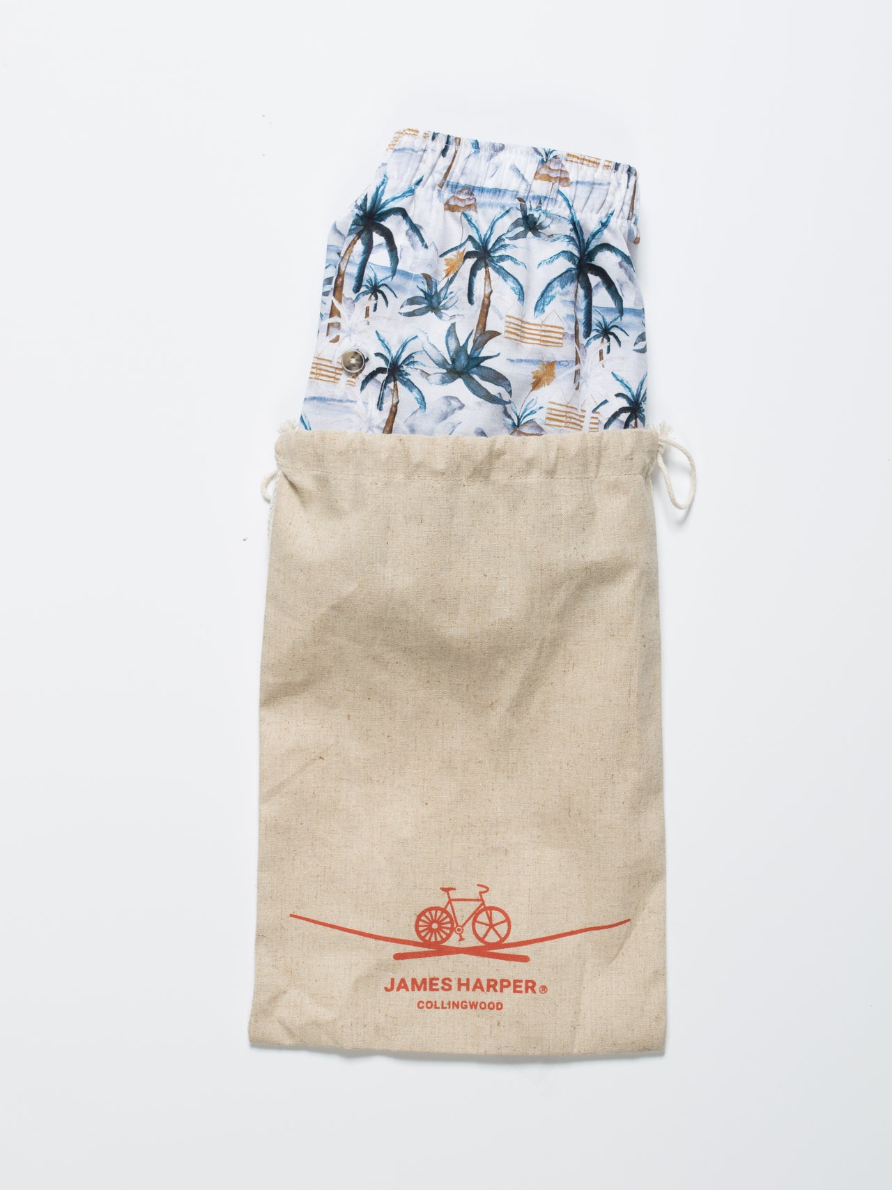Retro Palms Sleep Shorts