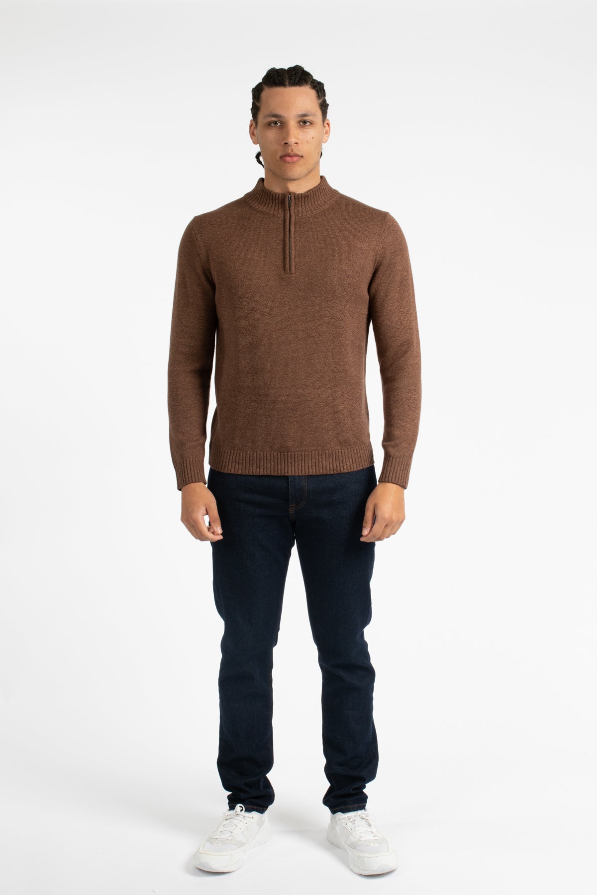 Mocha 1/4 Zip