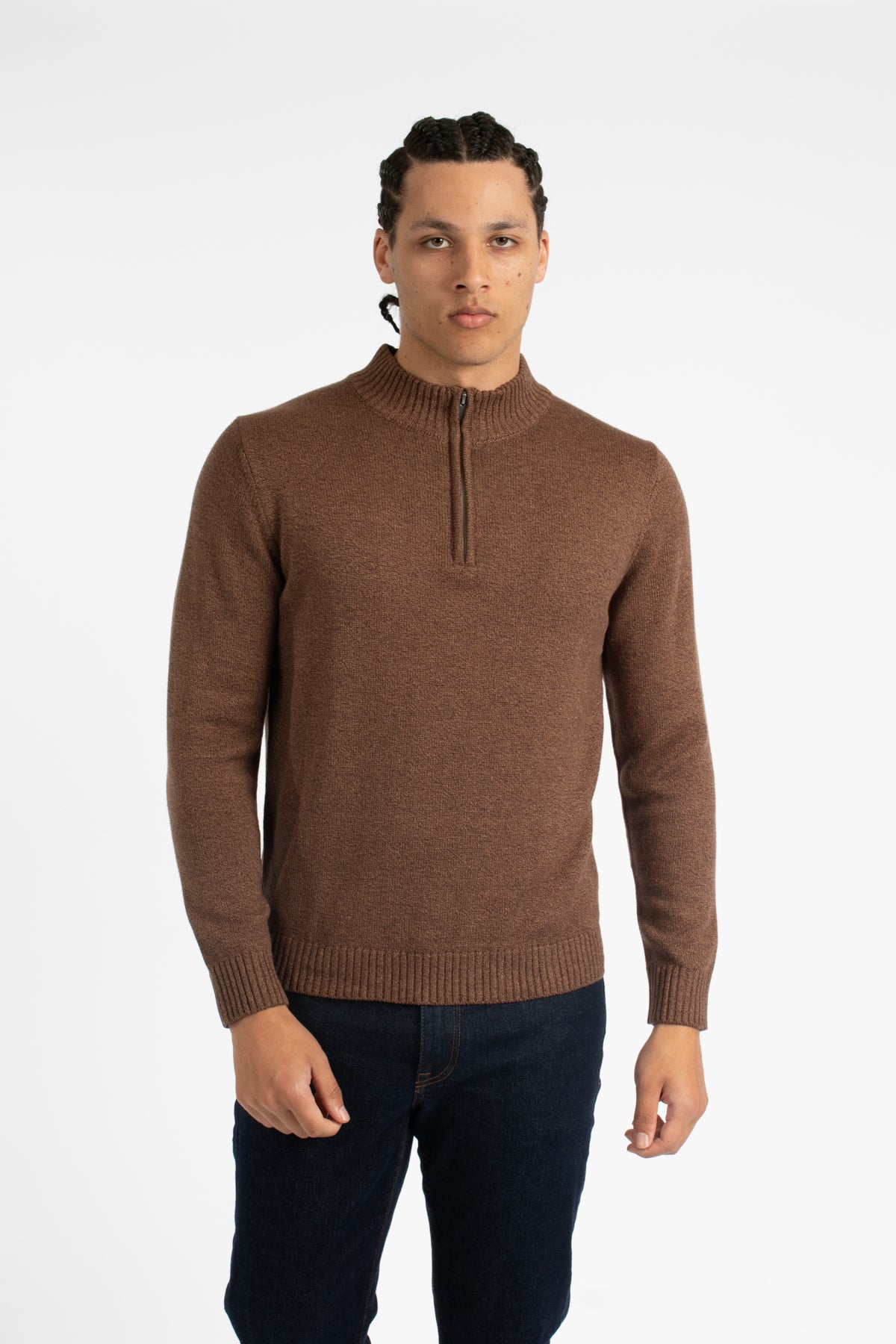Mocha 1/4 Zip