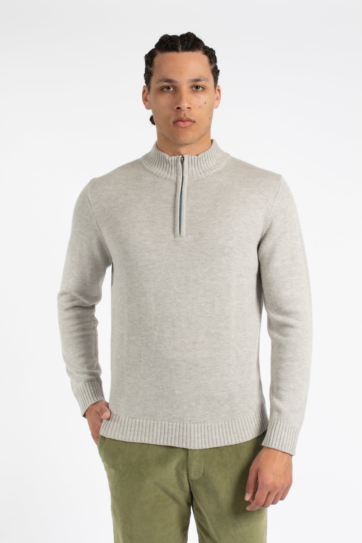 Oatmeal 1/4 Zip