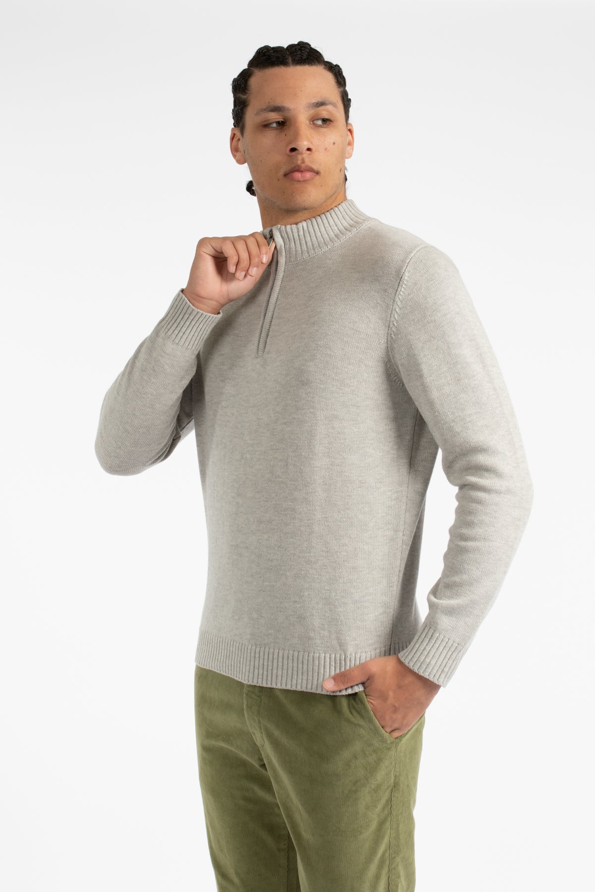 Oatmeal 1/4 Zip