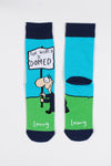 Michael Leunig Blue Domed Socks (Limited Edition)