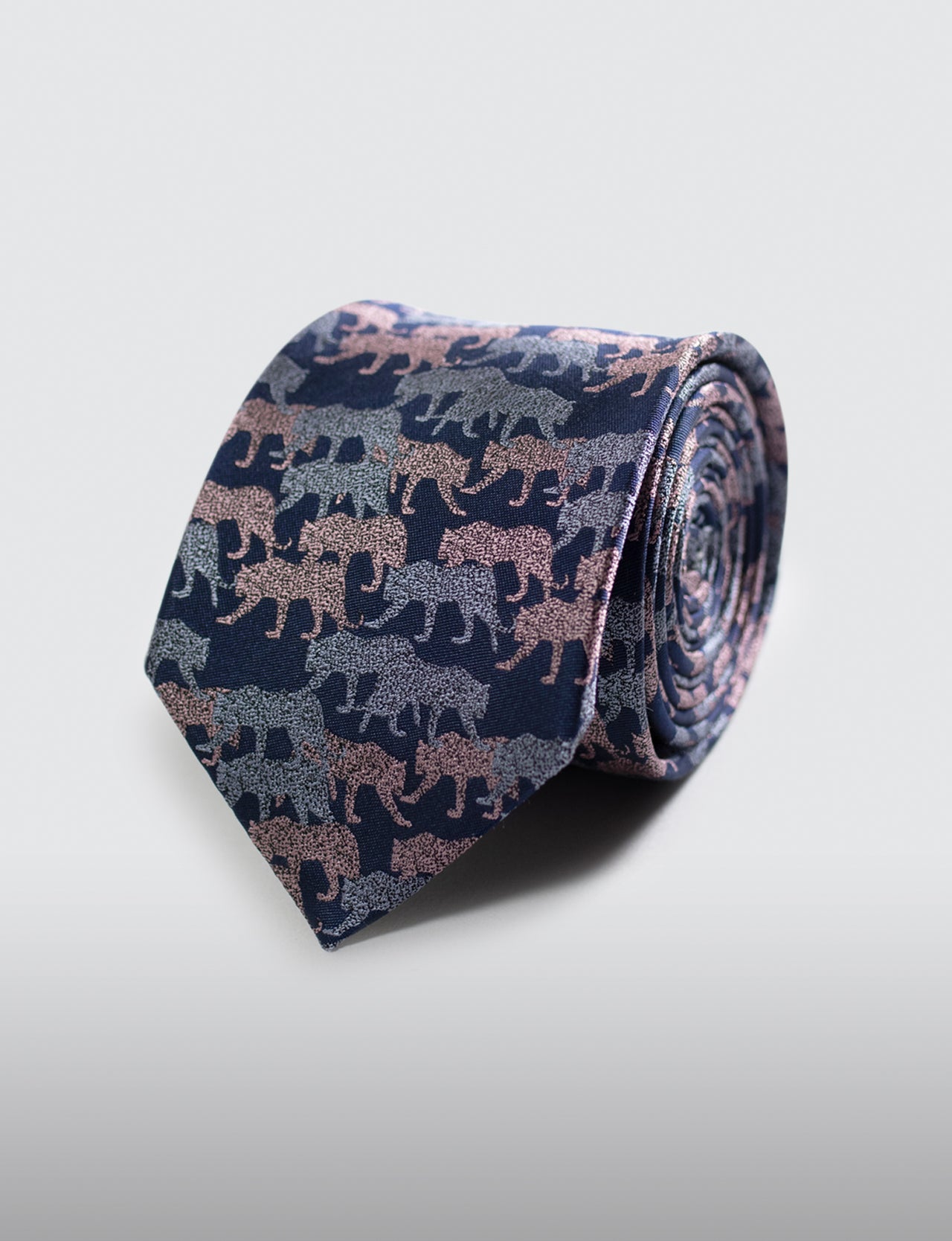 Leopard Silk Tie