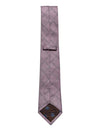 Blush Textured Check Tie