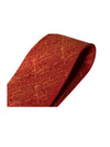 Orange Textured Tie