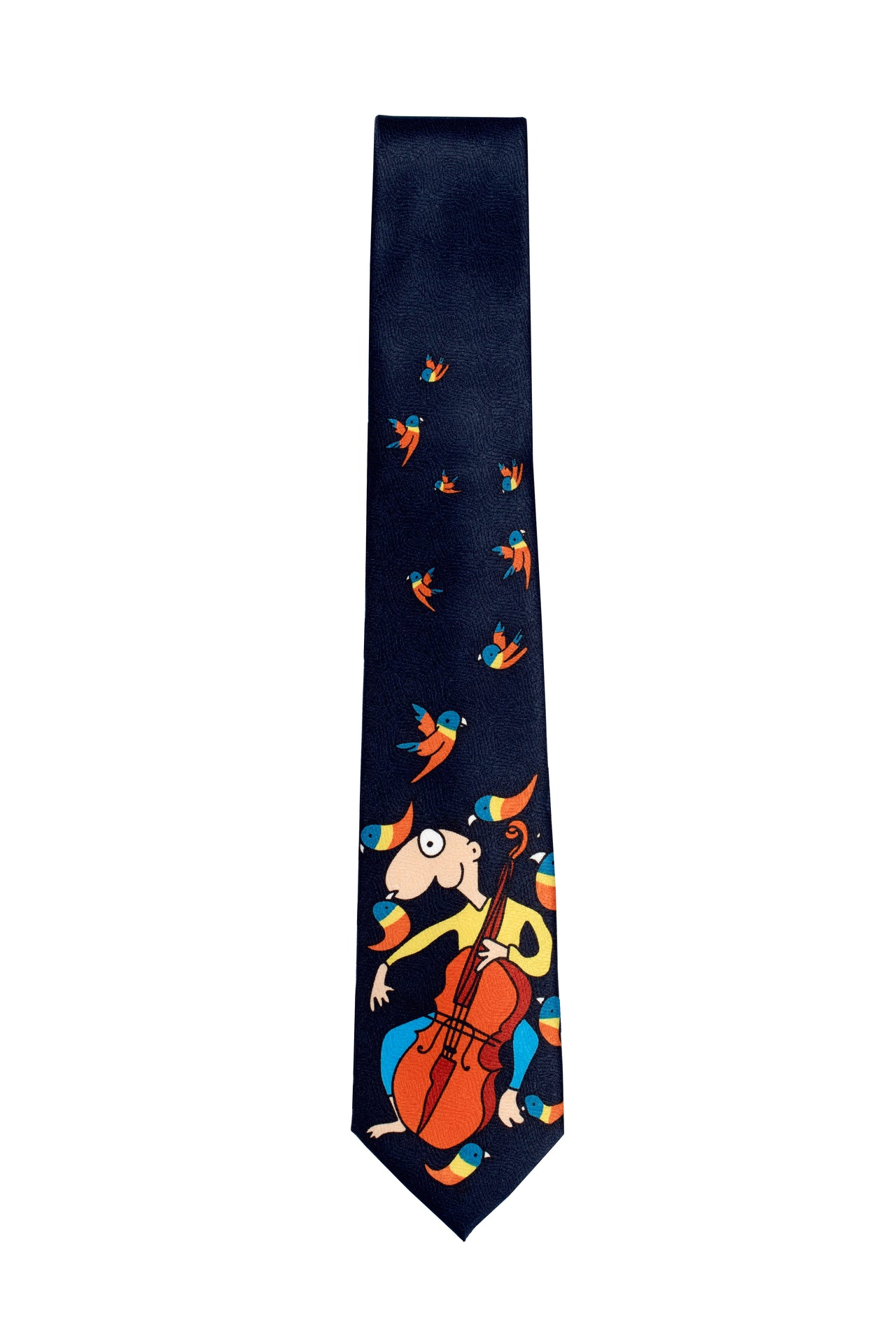 Bird Song Limited Edition Michael Leunig Tie