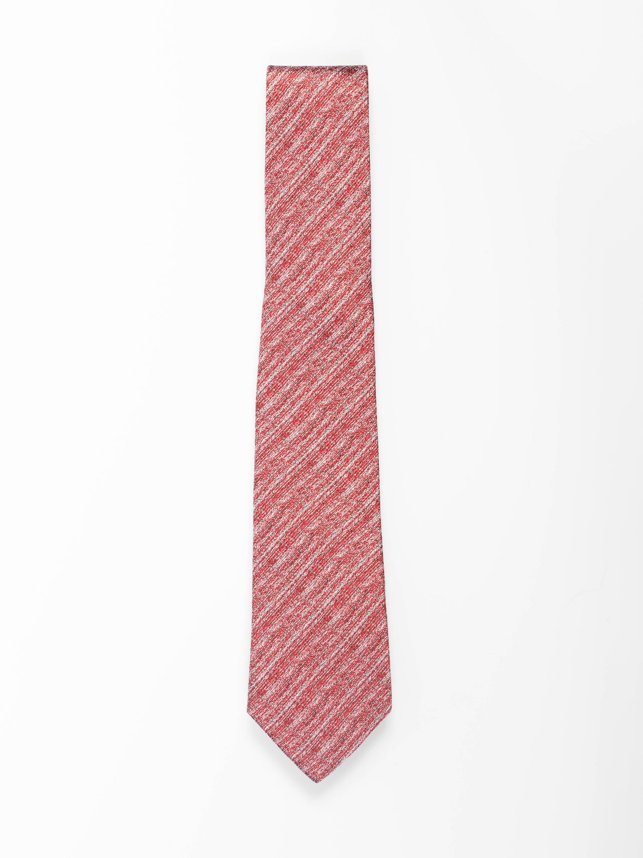 Red Textured Tie