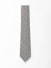 Grey Herringbone Texture Tie