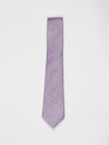 Lilac Herringbone Texture Tie