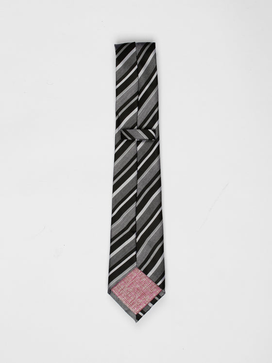 Black Stripe Tie