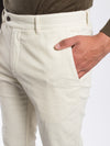 Natural Corduroy Cotton Spandex Pant